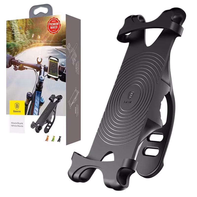 پایه نگهدارنده گوشی موبایل مخصوص دوچرخه بیسوس  Baseus Miracle bicycle vehicle mounts SUMIR-BY01