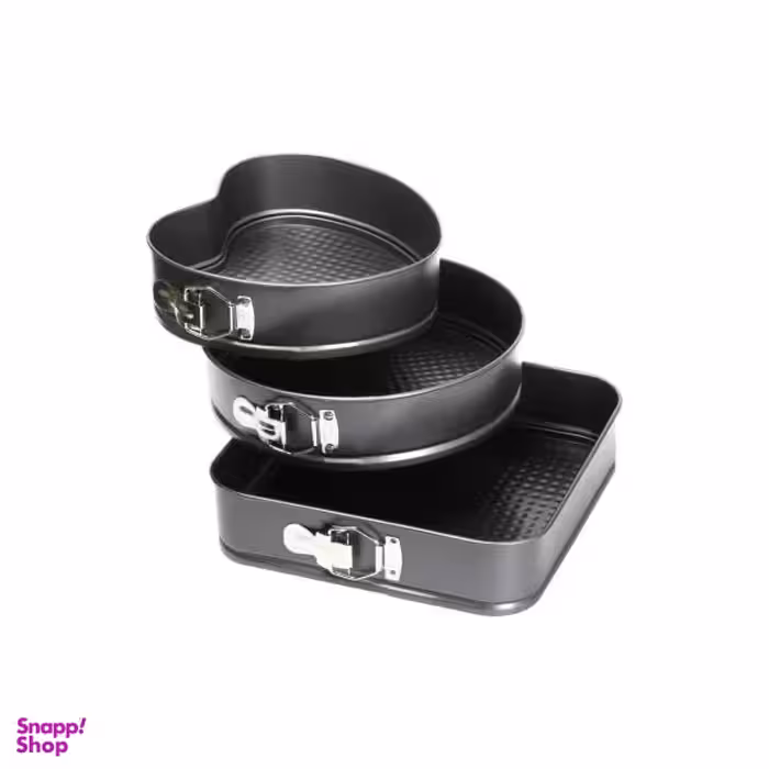 قالب کیک کمربندی مدل IH-003 مجموعه 3 عددی