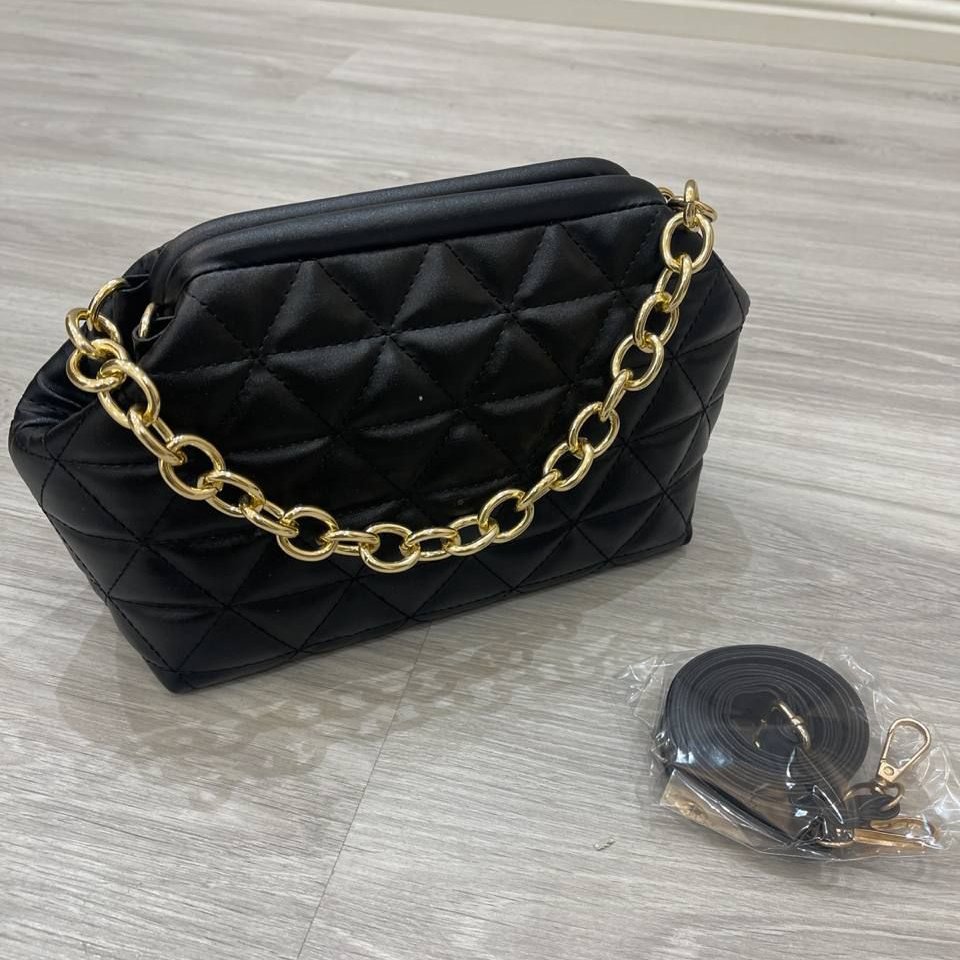 کیف زنانه دهنه فلزی کد1542