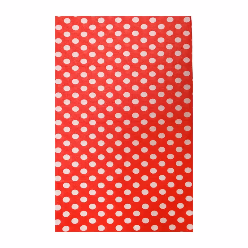 دستمال سر و گردن مدل خال خالی
