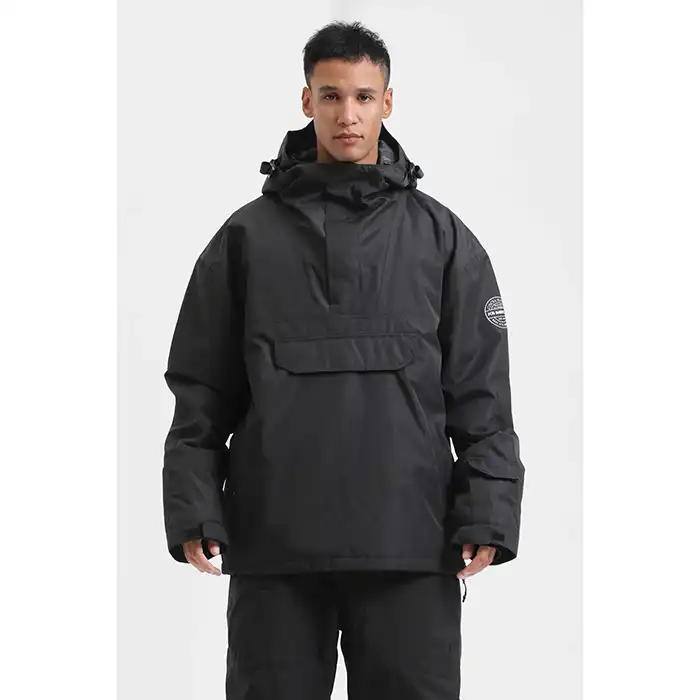 کاپشن اسکی مردانه GSOU SNOW GS2355 BLACK