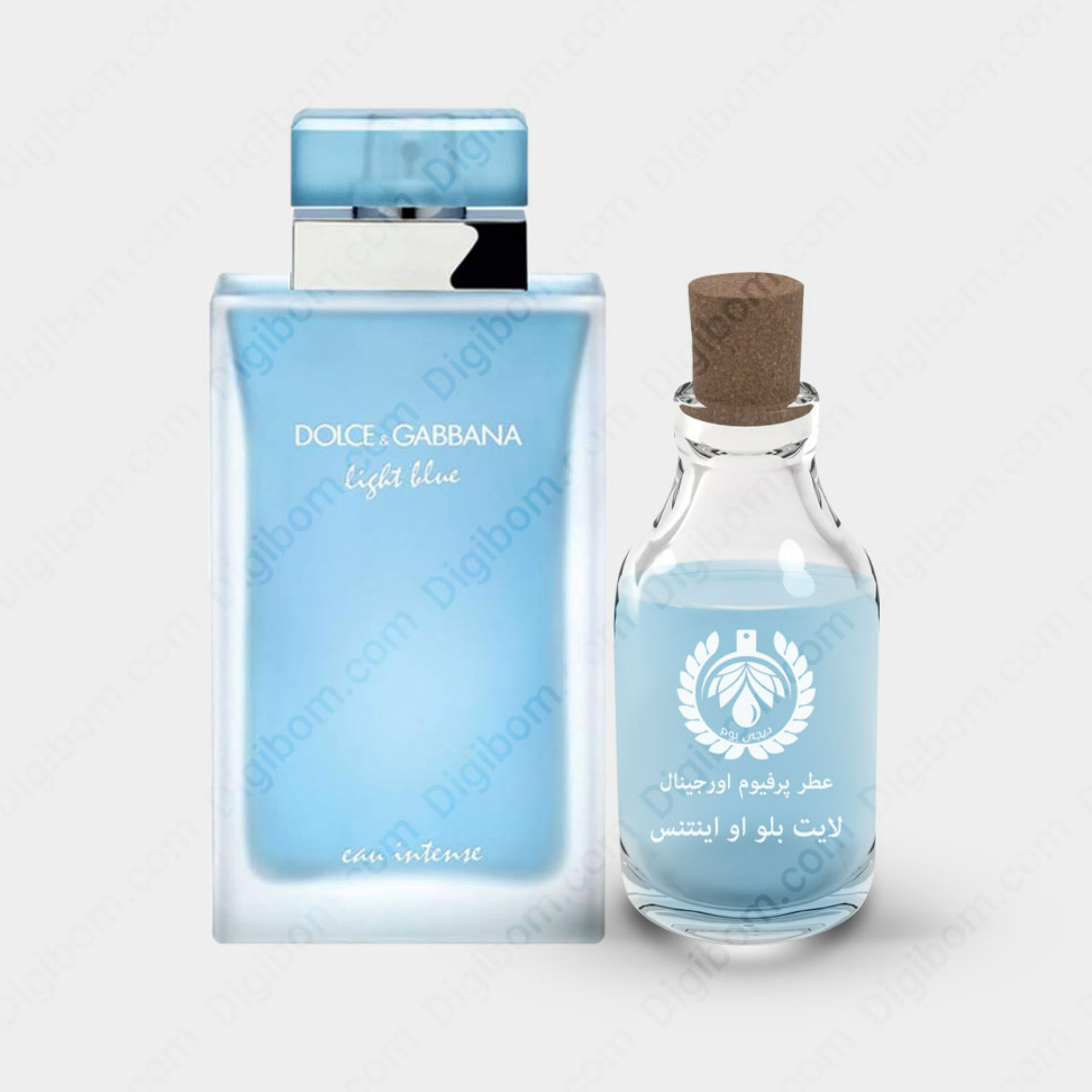 عطر دولچه گابانا لایت بلو او اینتنس زنانه Light Blue Eau Intense حجم 100 میل