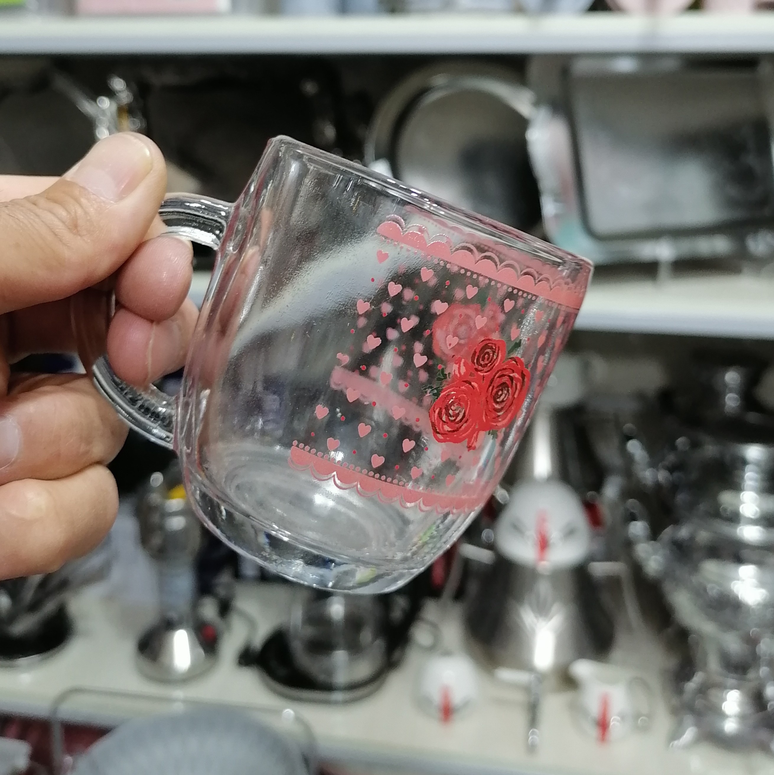 فنجان آتن چاپی. 6 عددی