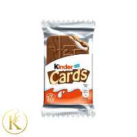 بیسکوییت شکلات کیندر کاردز(26گرم)

