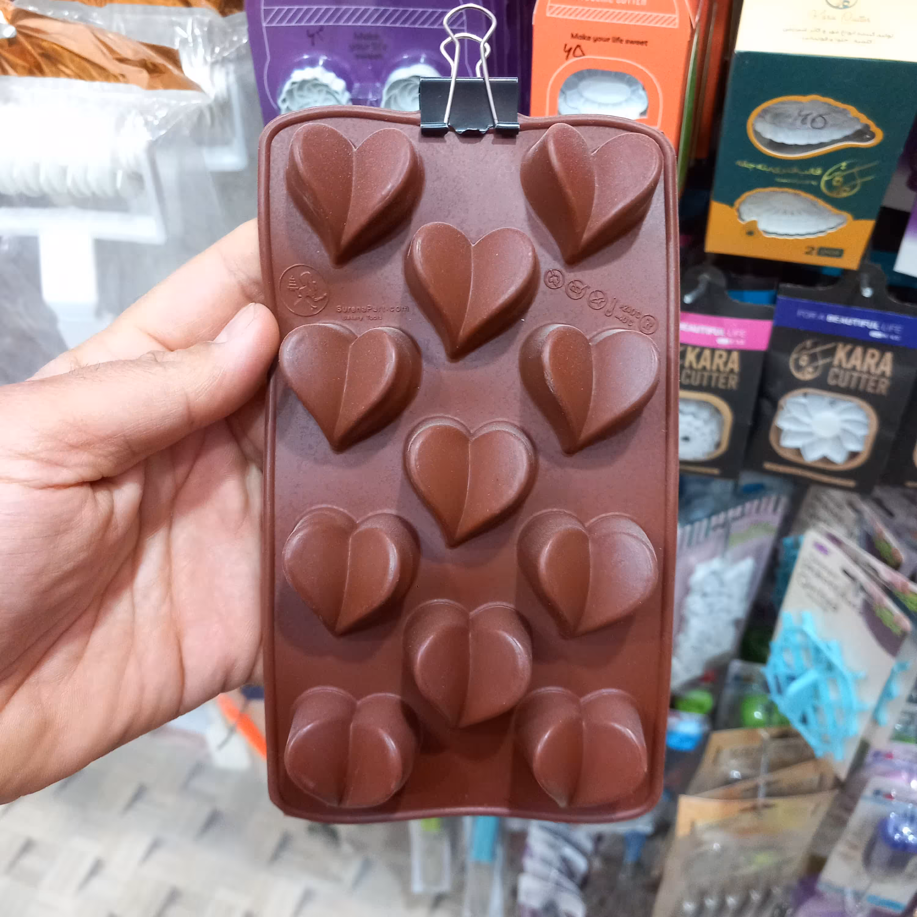 قالب شکلات طرح قلب