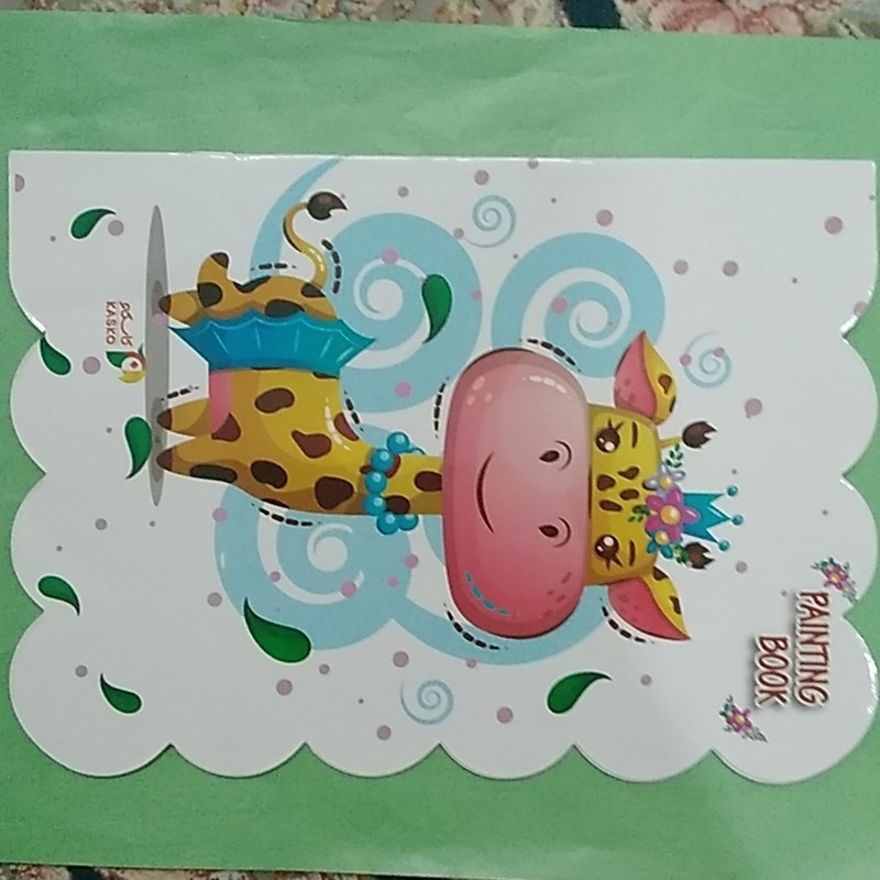 دفترنقاشی فانتزی 16صفحه ای