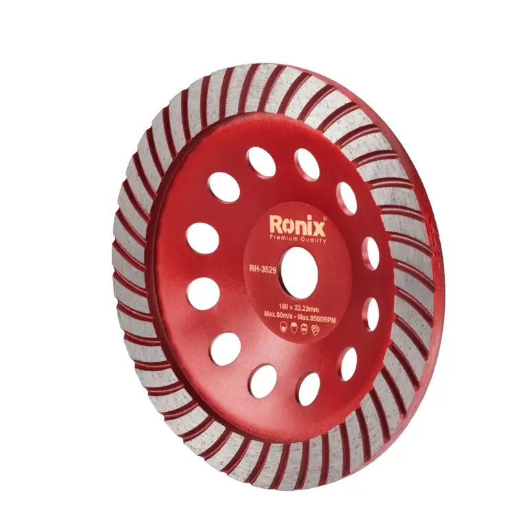 صفحه سنگ ساب گرانیت کاسه ای 180 میلی متری رونیکس مدل RH-3529