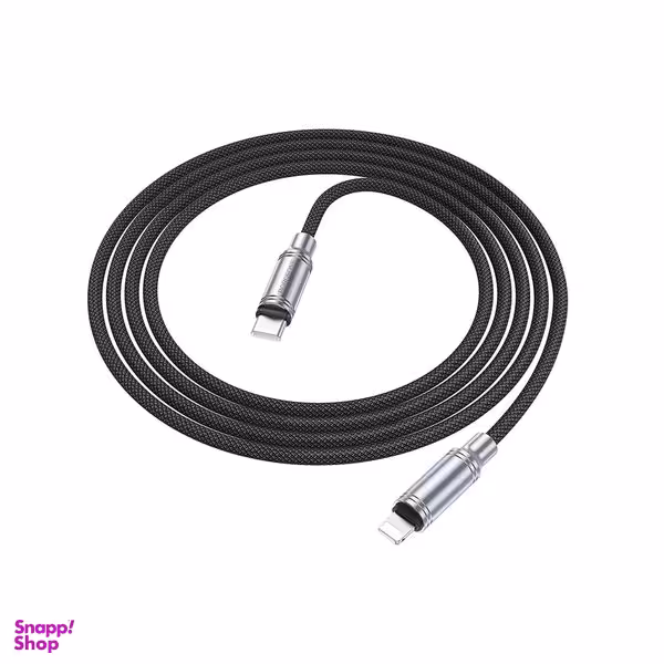 کابل تبدیل USB-C به لایتنینگ بروفون مدل BU40 27W طول 1.2 متر