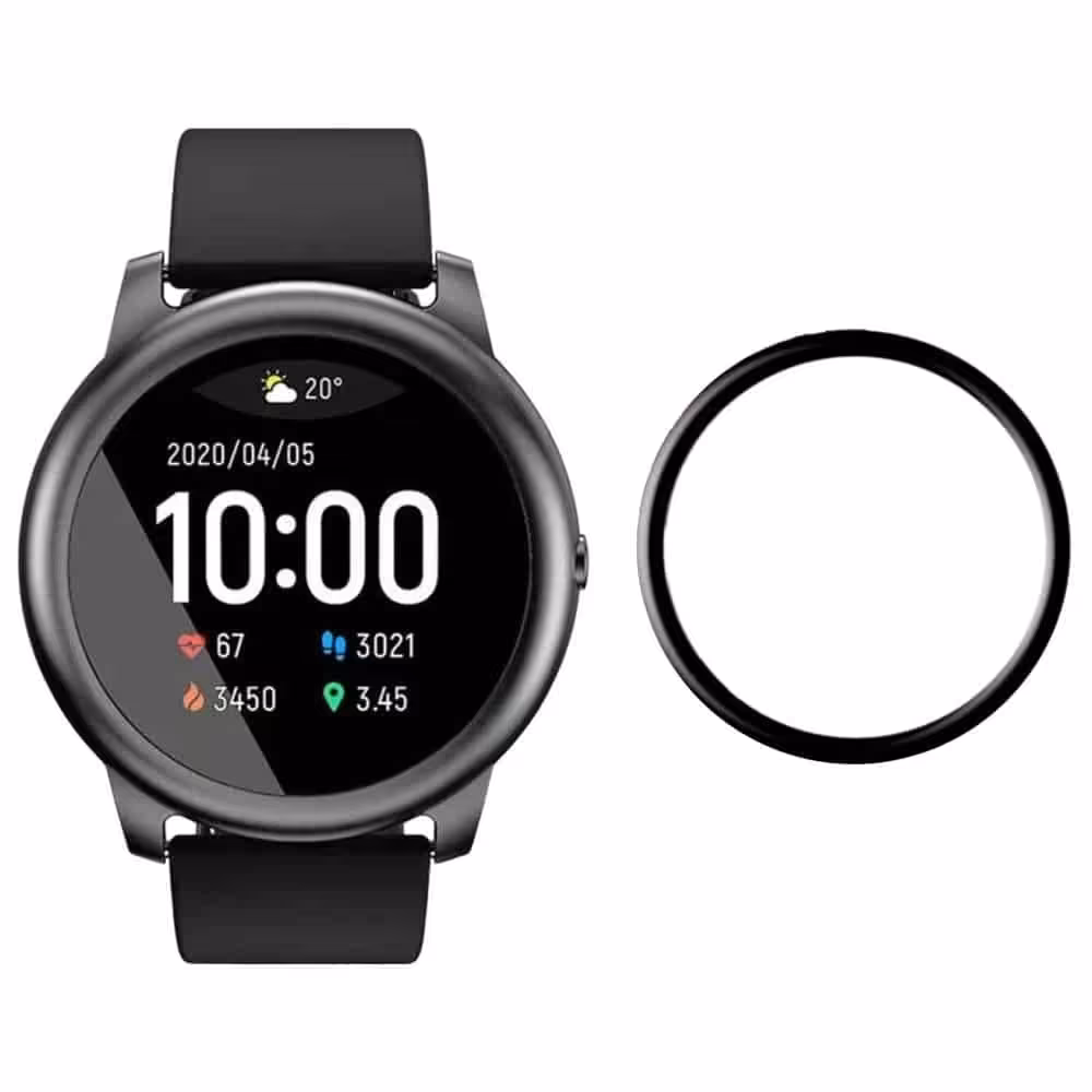 ساعت هوشمند شیائومی صفحه گرد بند مشکی مدل هایلو haylou RT solar ls 05