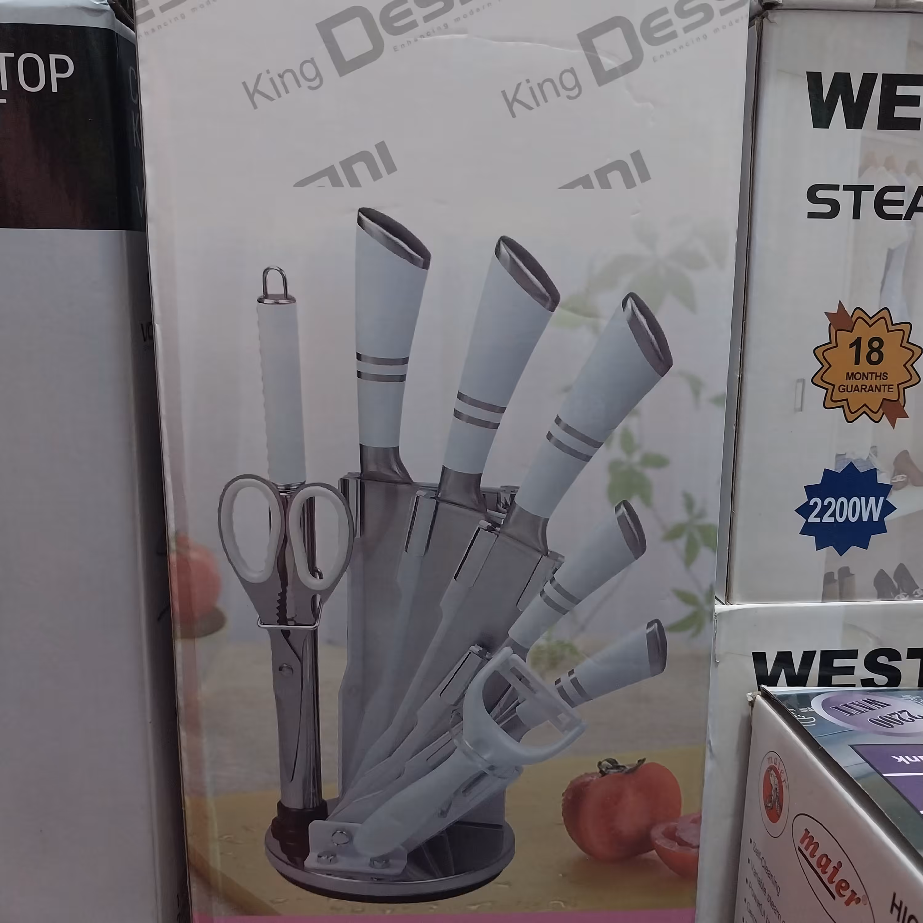 سرویس چاقو آشپزخانه مارک دسینی 