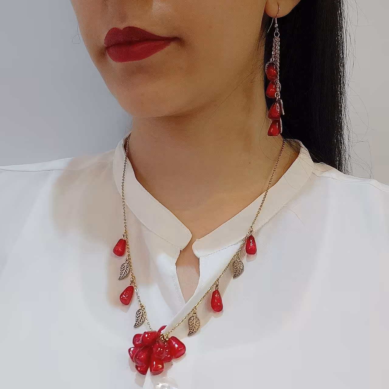 نیم ست انار  یلدایی