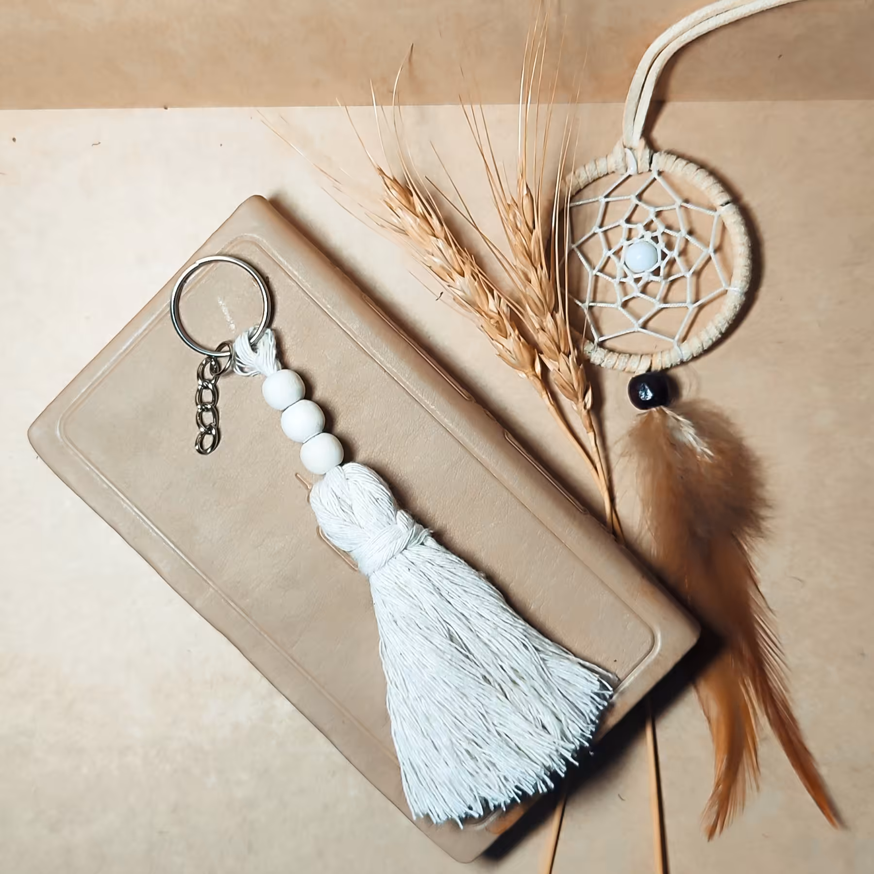 جاکلیدی مکرومه دست باف کد 06