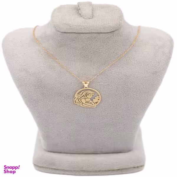 گردنبند طلا 18 عیار زنانه شمیم گلد گالری مدل مادر