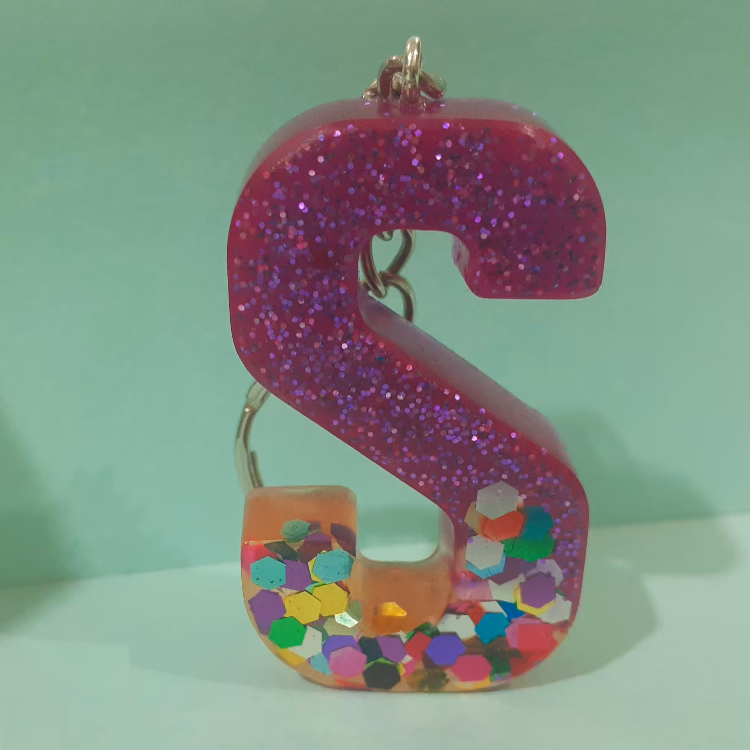 جاکلیدی رزینی بنفش 