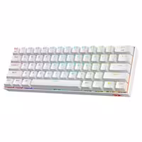 کیبورد گیمینگ ردراگون Redragon K617 FIZZ 60% Wired RGB White