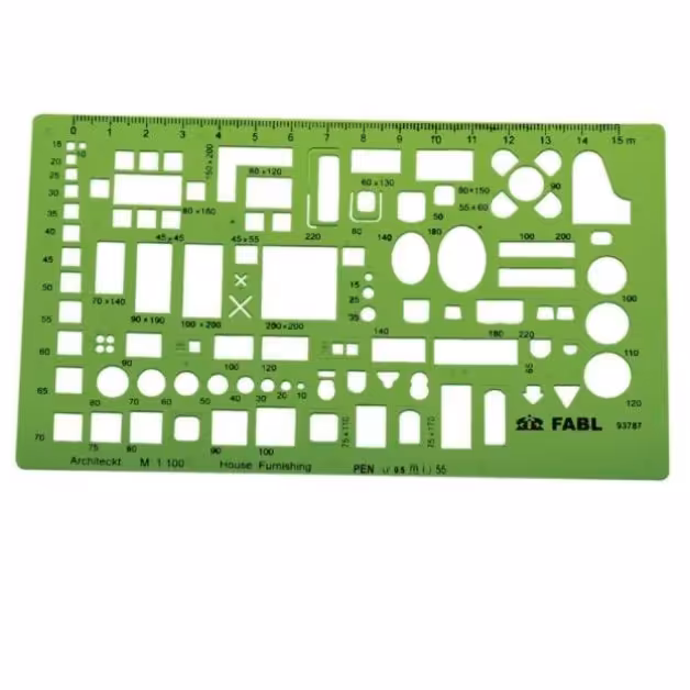 شابلون مبلمان فابل مقیاس 100
