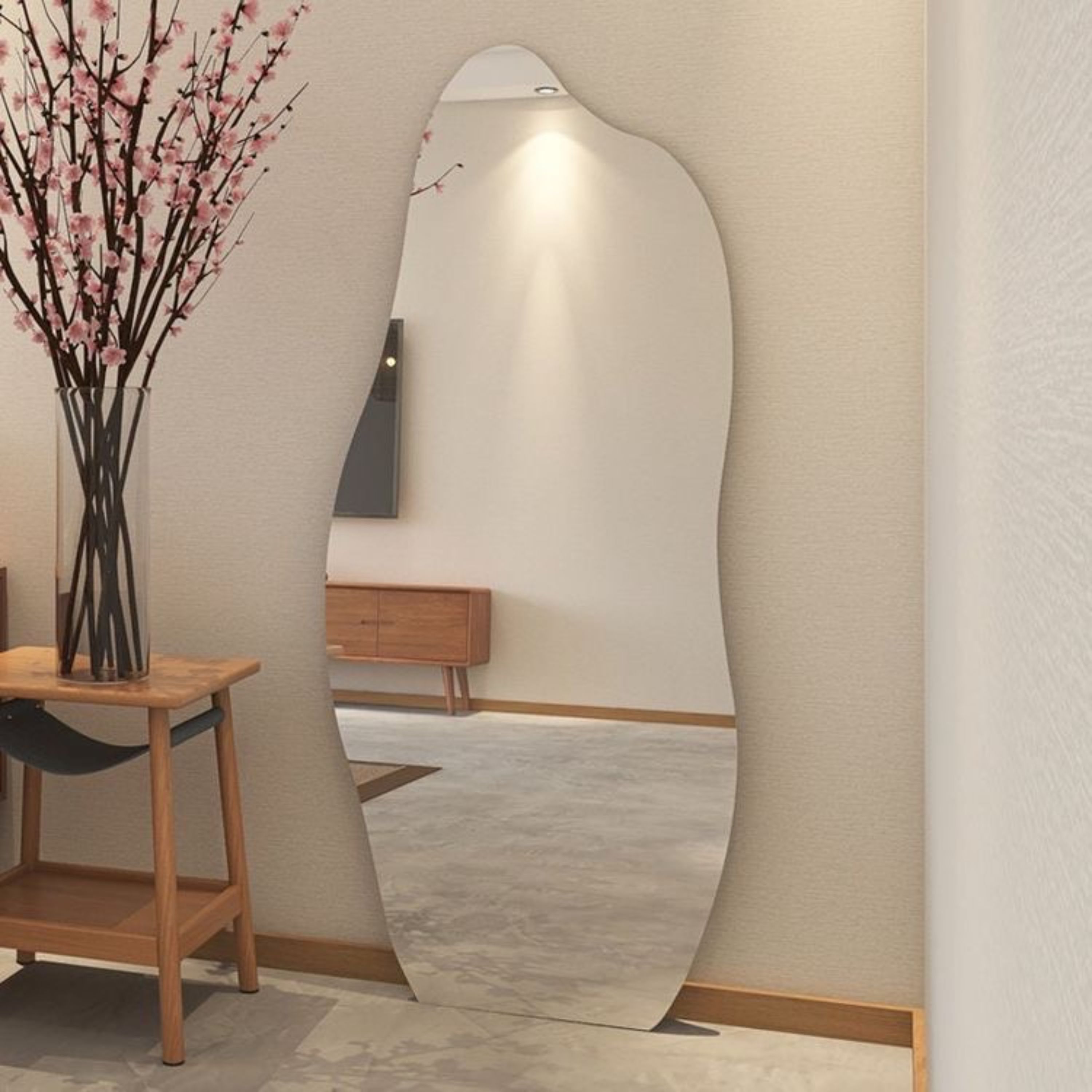 آینه قدی دفرمه 165 در  65