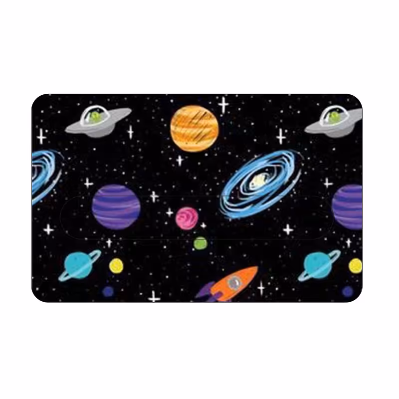 استیکر کارت مدل کهکشان