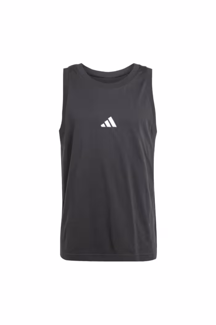 رکابی ورزشی مشکی مردانه ضروری ورزشکار آرم کوچک اورجینال adidas