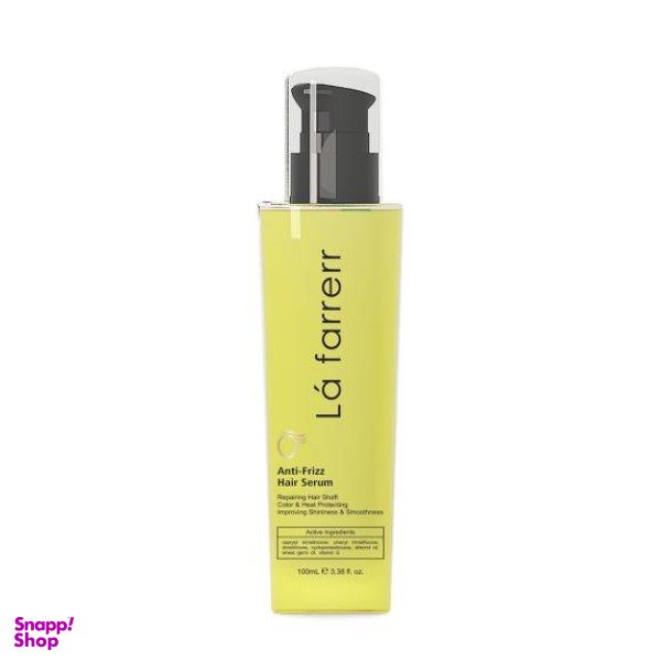 سرم ضد وز مو لافارر مدل Anti Frizz حجم 100 میلی لیتر