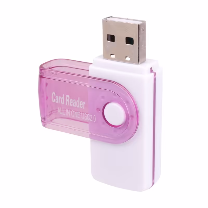 کارت خوان چند کاره All in One USB2.0All in One USB 2.0 Card Reader