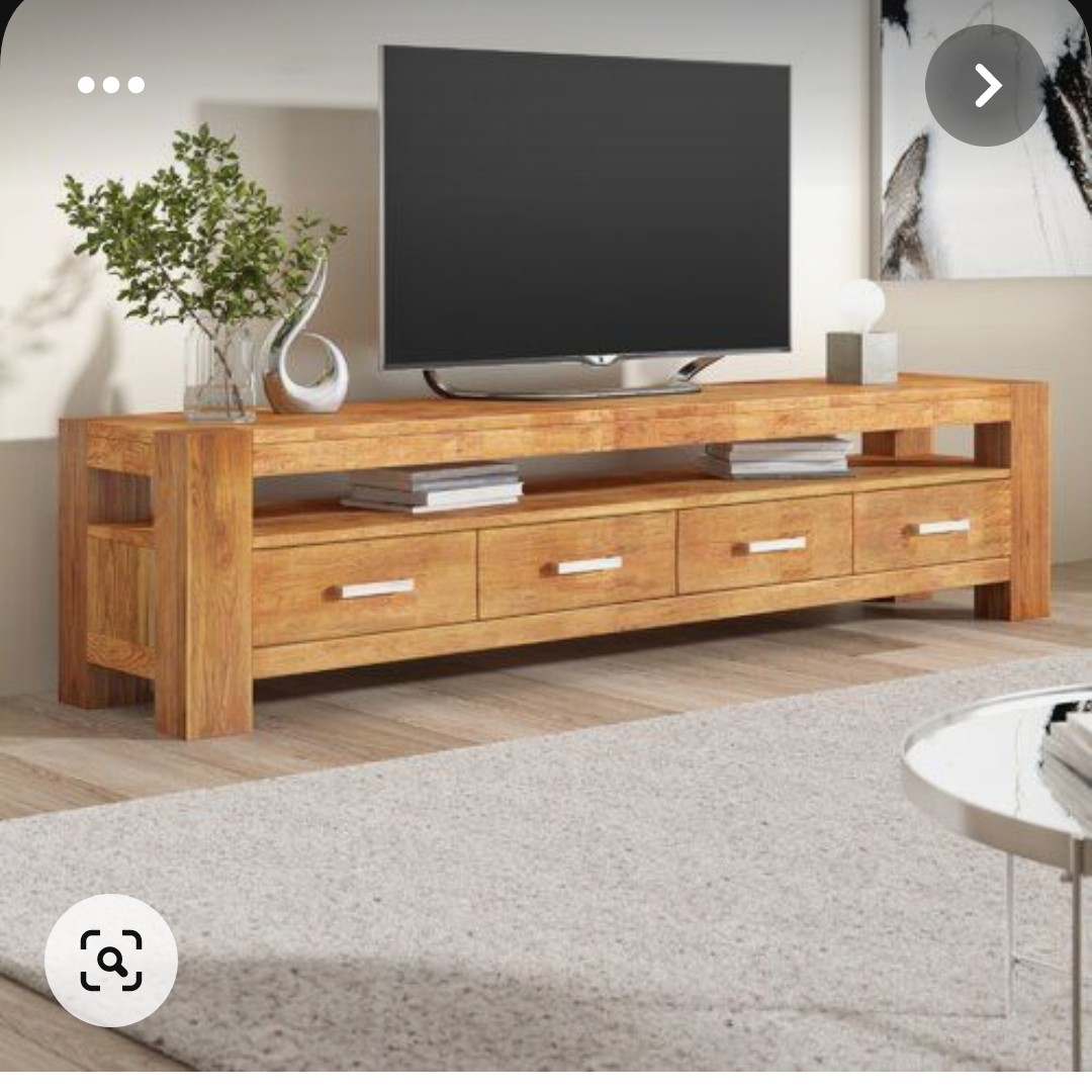 میز تلویزیون تمام چوب    کد T14