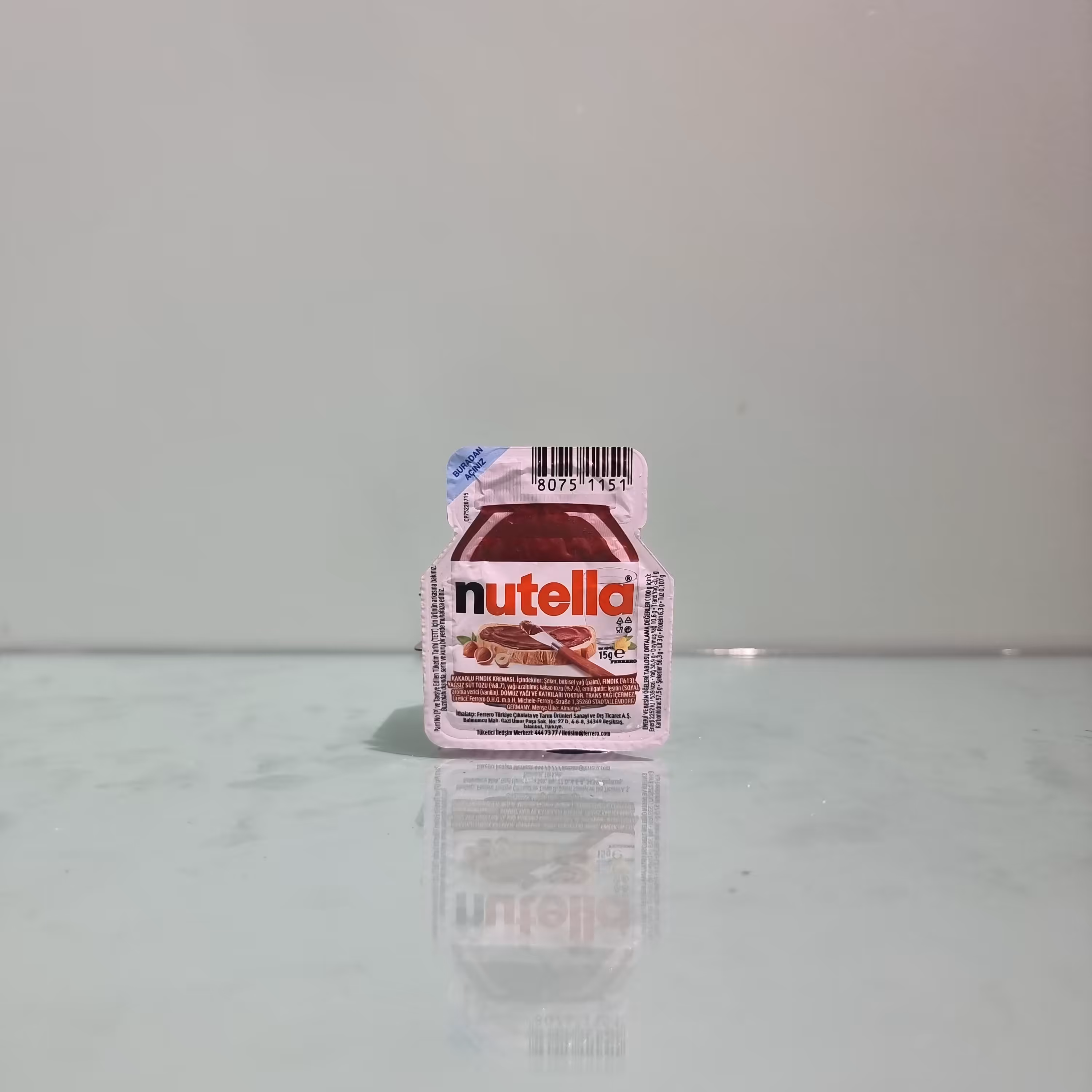 نوتلا 12 گرم ترک