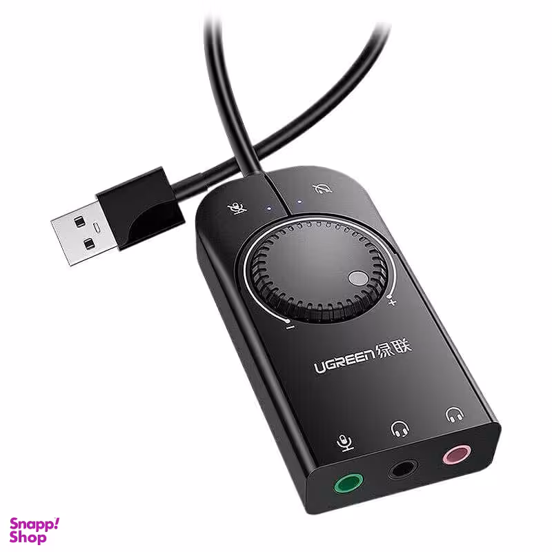 کارت صدا USB 2.0 یوگرین مدل CM129