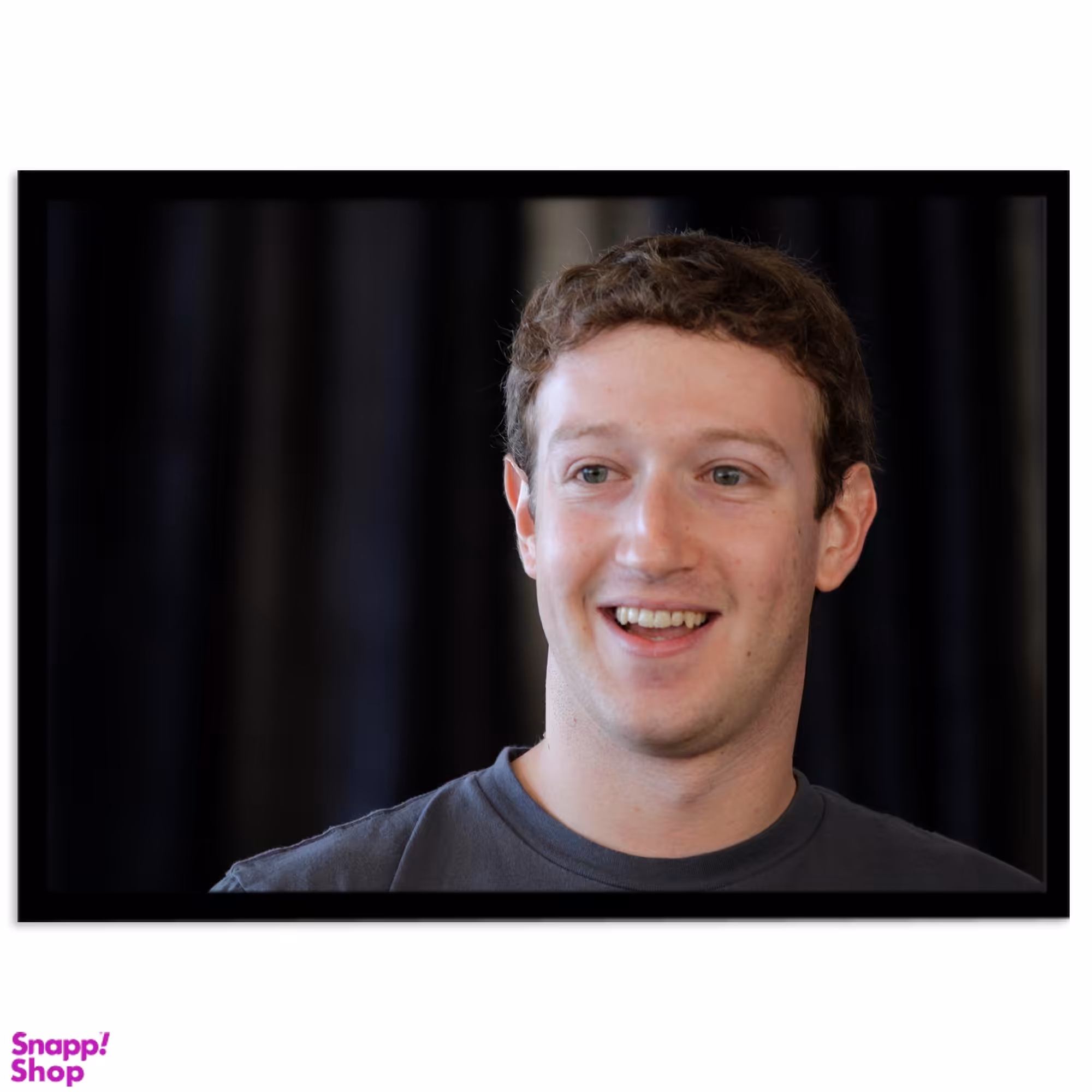 تابلو نوری بکلیت مدل طرح مارک زاکربرگ Mark Zuckerberg مدل بک لایت B-s1932