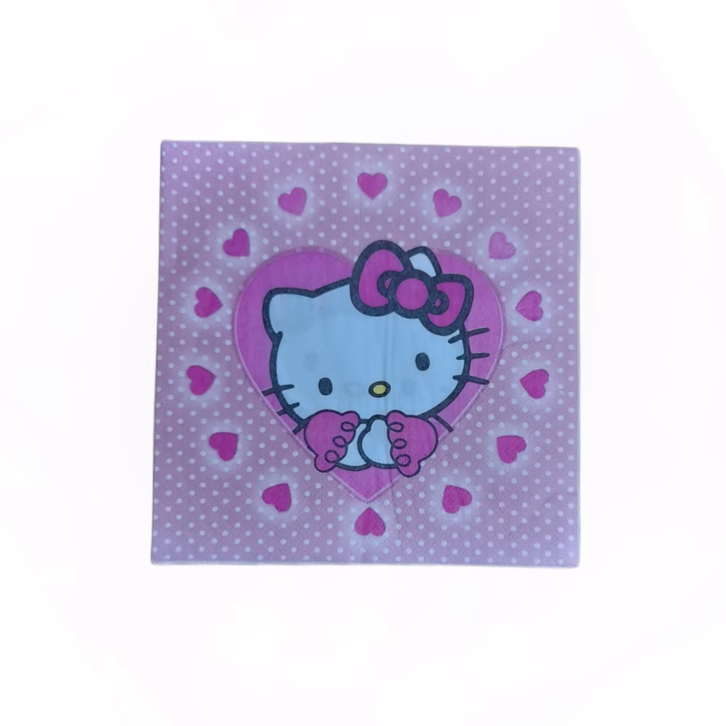 دستمال کاغذی یکبارمصرف مدل کیتی کد0014 بسته 20 عددی (پس کرایه)