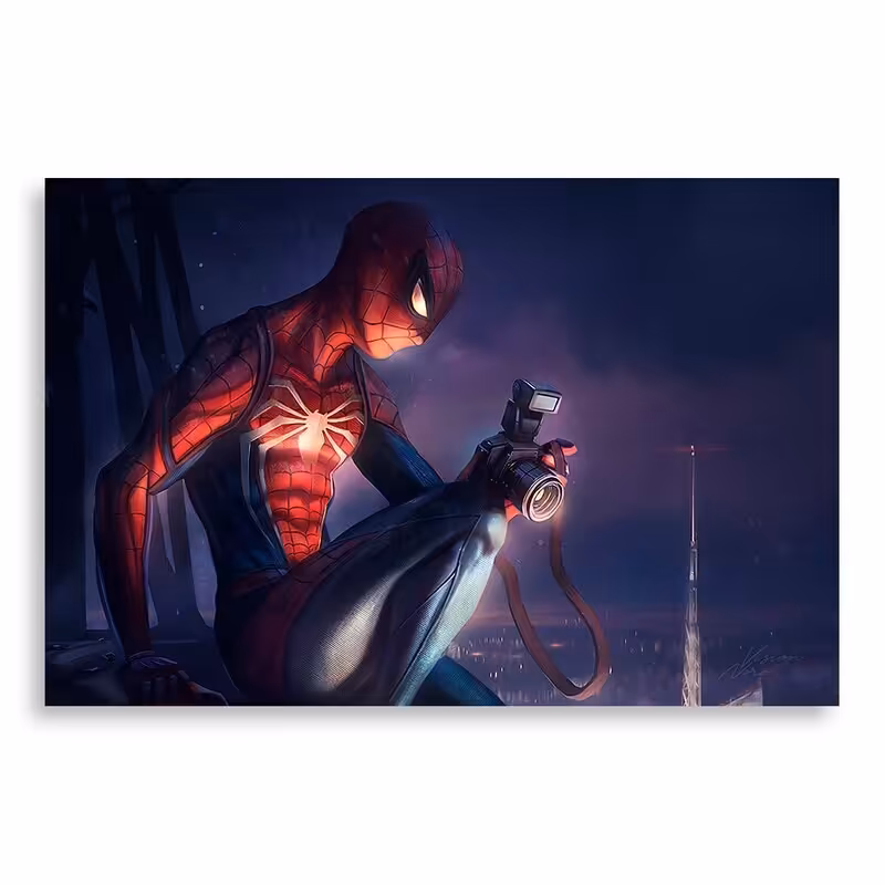 تابلو شاسی طرح مرد عنکبوتی Spider Man مدلNV0193