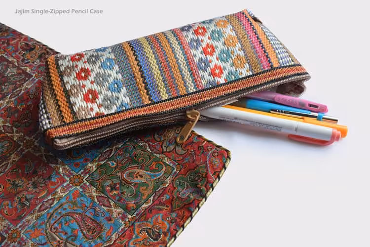 جامدادی جاجیم تک زیپ