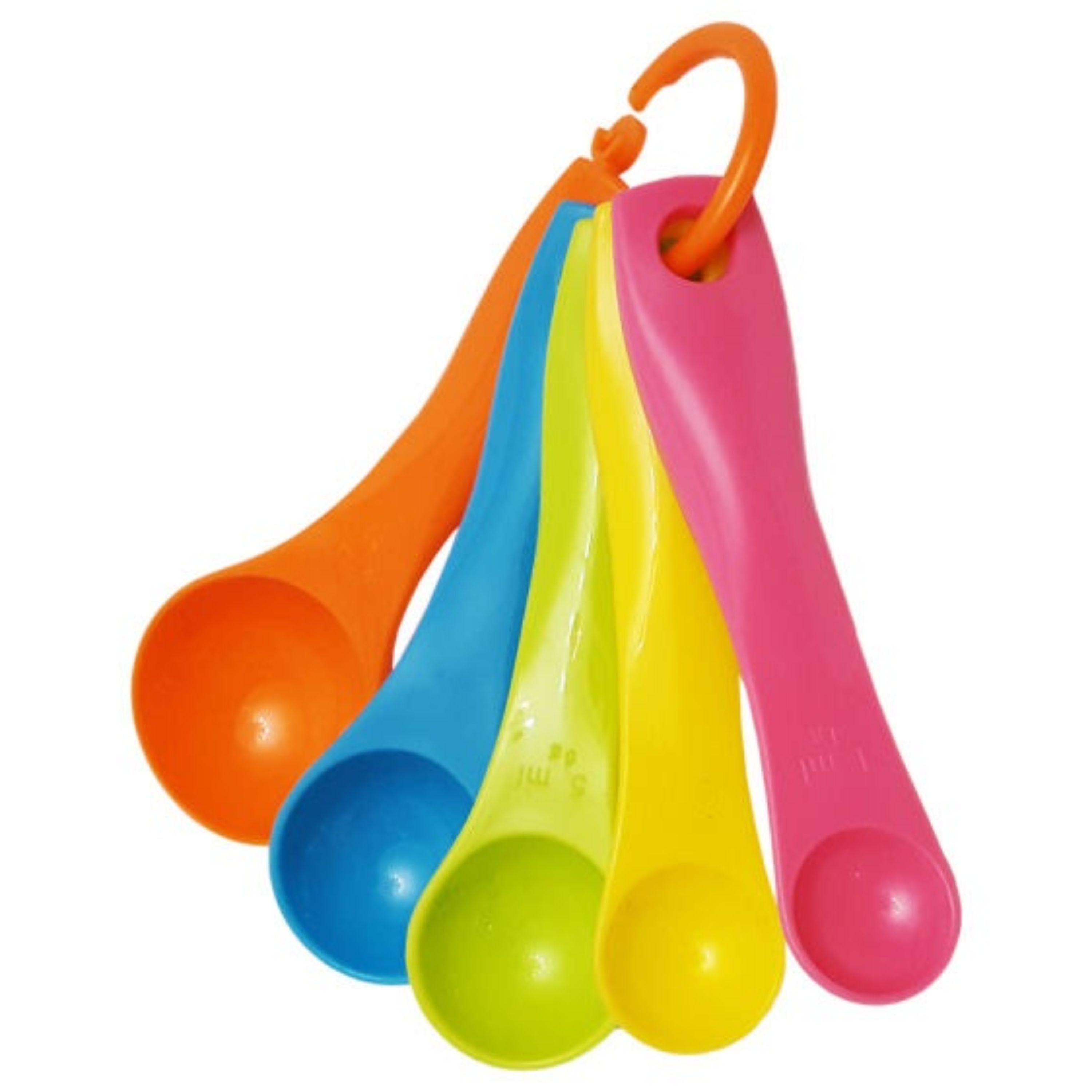 پیمانه اندازه گیری قاشقی مخصوص اندازه گیری مجموعه 5 عددی