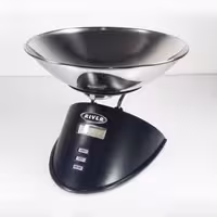 ترازوی آشپزخانه 4052 ریور مشکی RIVER  کاسه دار با ارسال رایگان