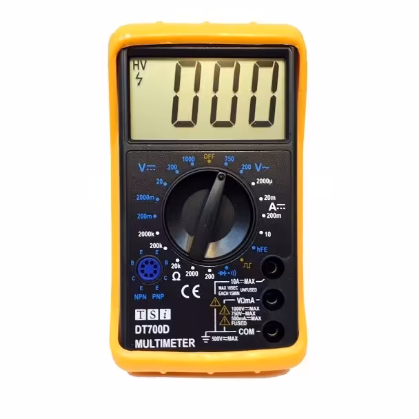 مولتی متر دیجیتال با  کاور  تی اس آی TSi DT700D