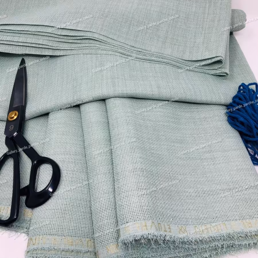 پارچه گونی بافت ملانژ کد 02