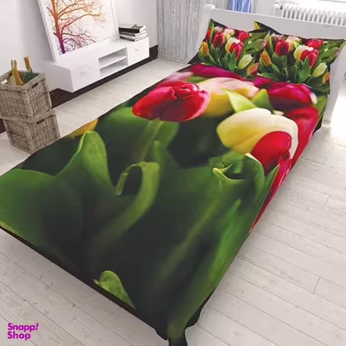 سرویس روتختی مدل لاله Buds یک نفره 5 تکه