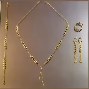 سرویس کارتیر ظریف تمام استیل رنگ ثابت ضدحساسیت