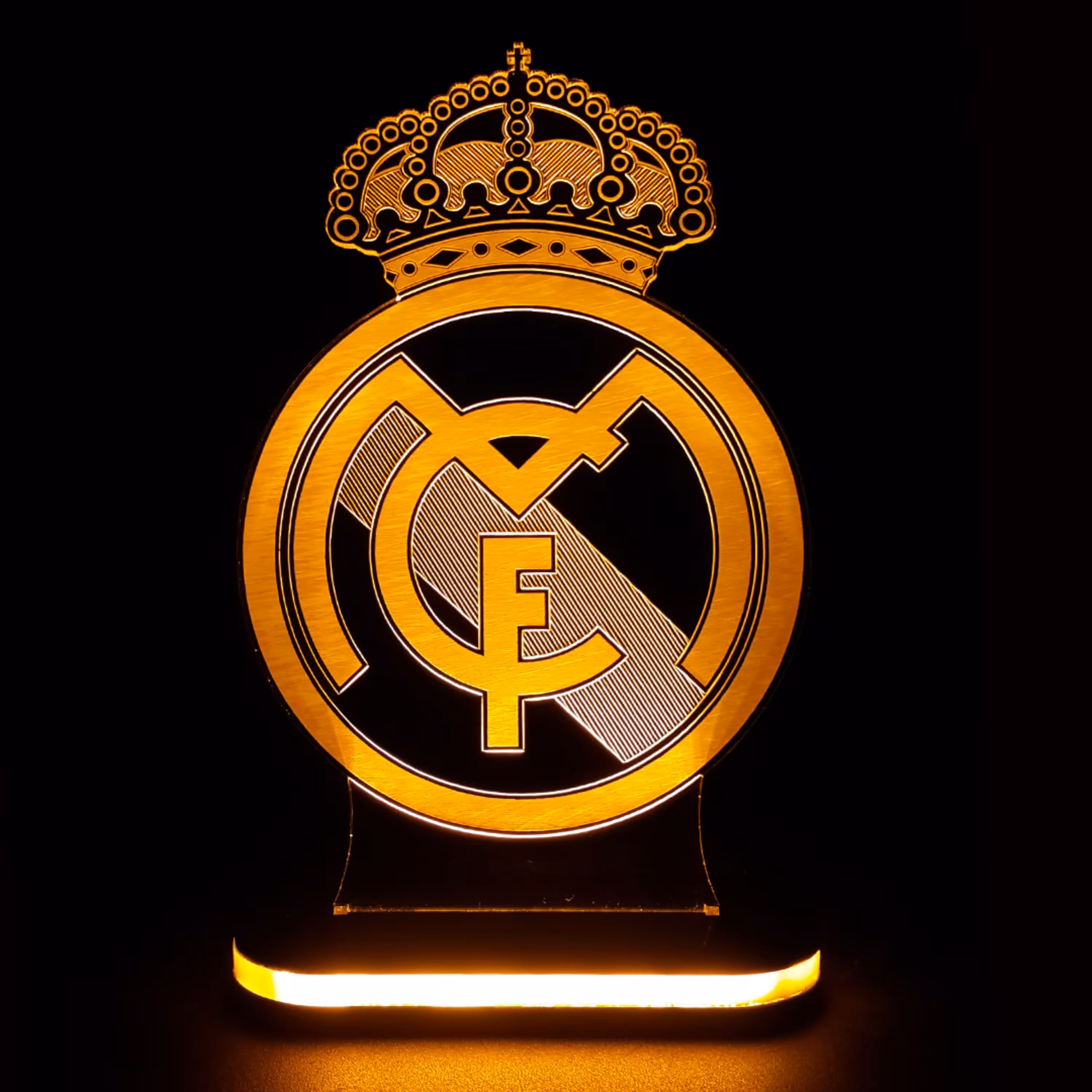 چراغ خواب طرح رئال مادرید ـ ارسال رایگان ـ کد 1064