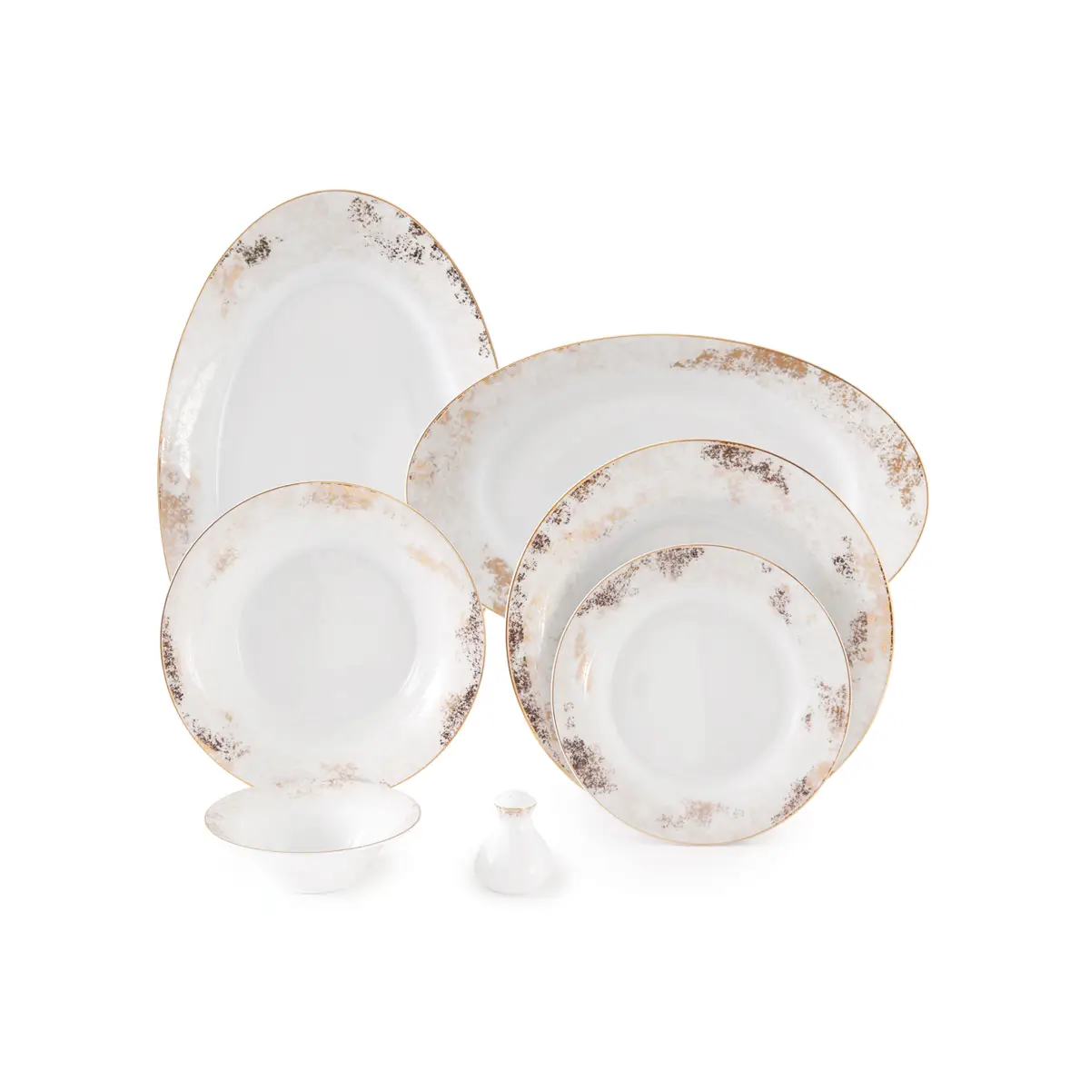 سرویس چینی 6 نفره کلودیا طلایی