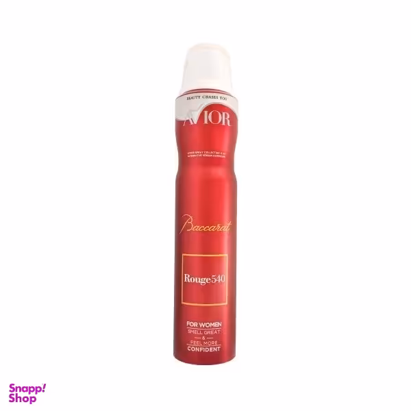 اسپری بدن زنانه اویور مدل Baccarat Rouge 540 حجم 200 میلی لیتر