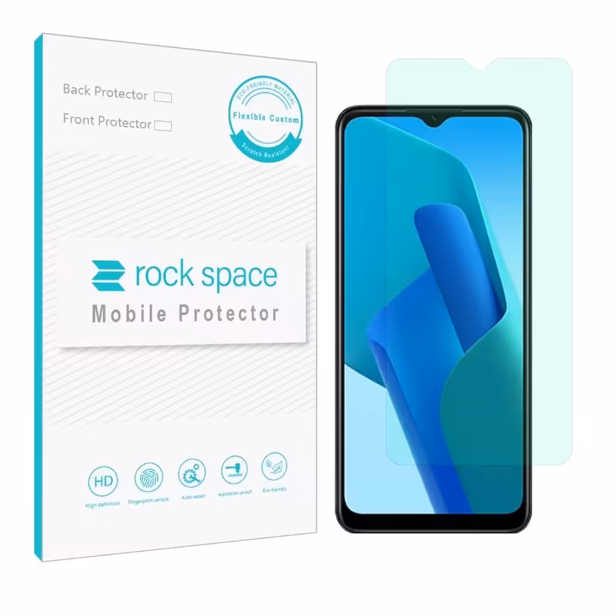  گلس اوپو A16K مدل نانو هیدروژل گرین لایت برند راک اسپیس