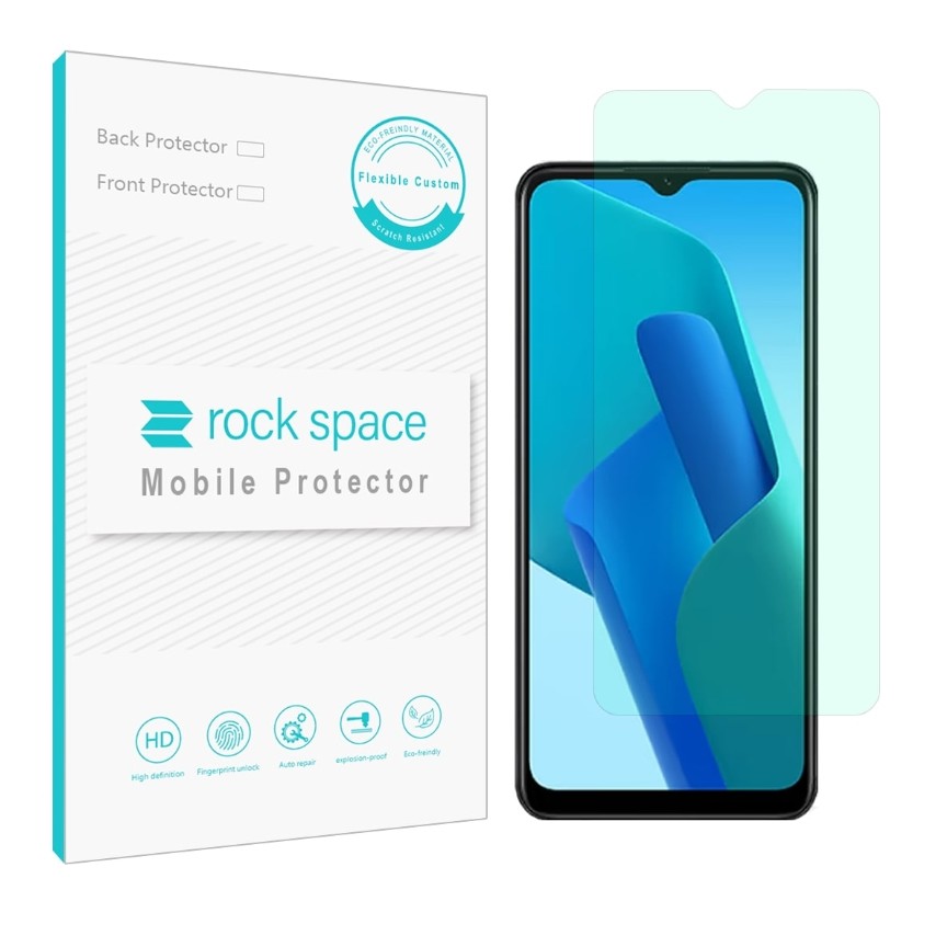  گلس اوپو A16K مدل نانو هیدروژل گرین لایت برند راک اسپیس