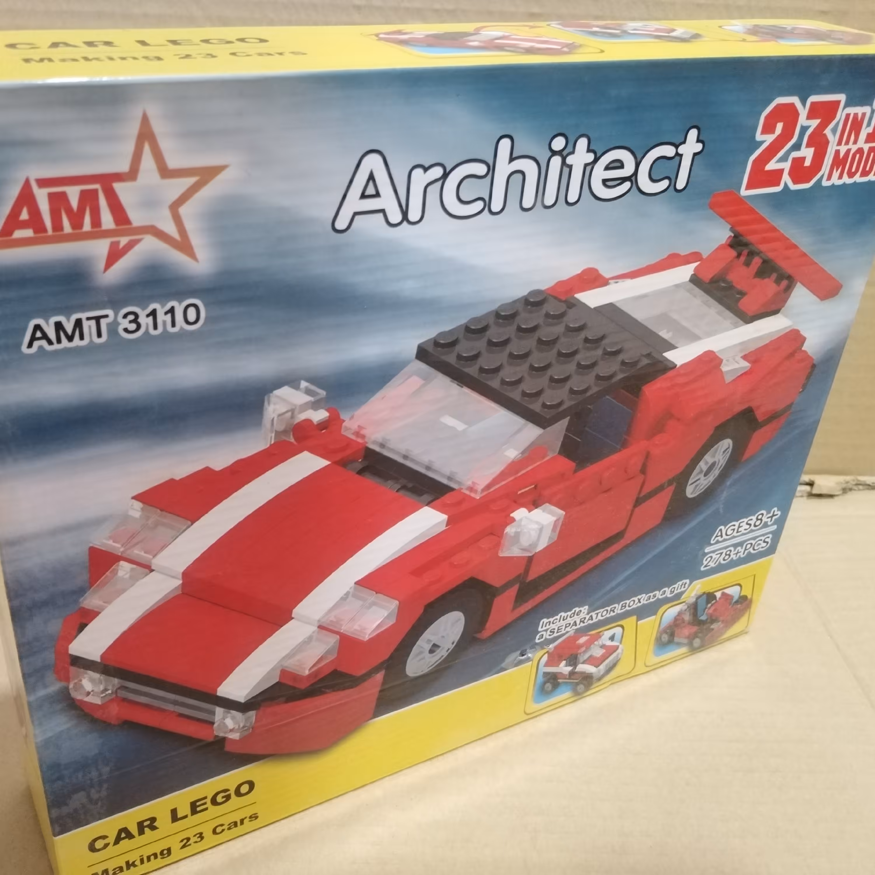 لگو ساخت ماشین 23مدل 