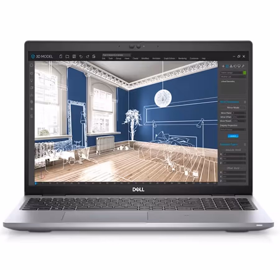 لپ تاپ دل 15.6 اینچی مدل Precision 3560-B پردازنده Core i5 رم 8GB حافظه 256GB SSD گرافیک Intel