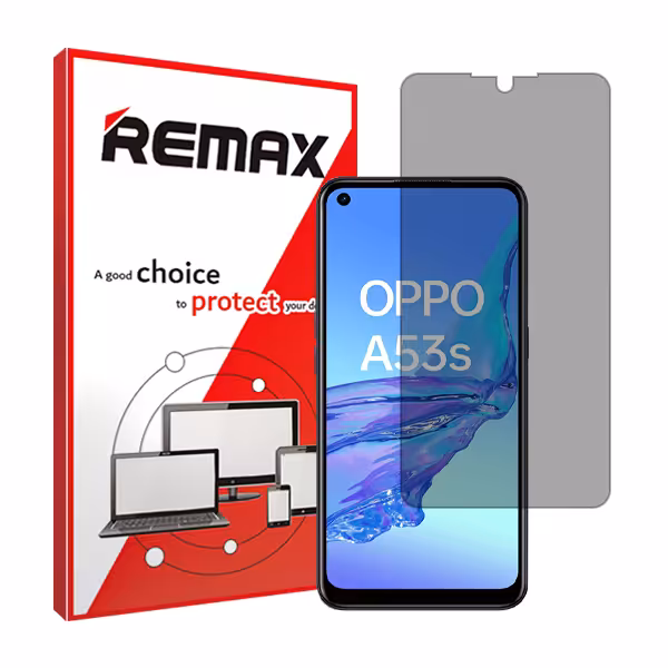 گلس اوپو A53s (5G) مدل هیدروژلی پرایوسی برند ریمکس کد S
