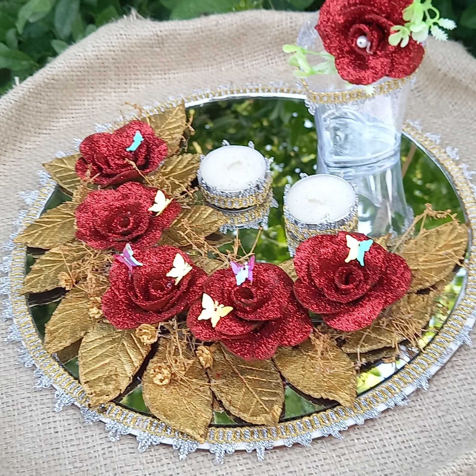 سینی حنابندون تزیینی