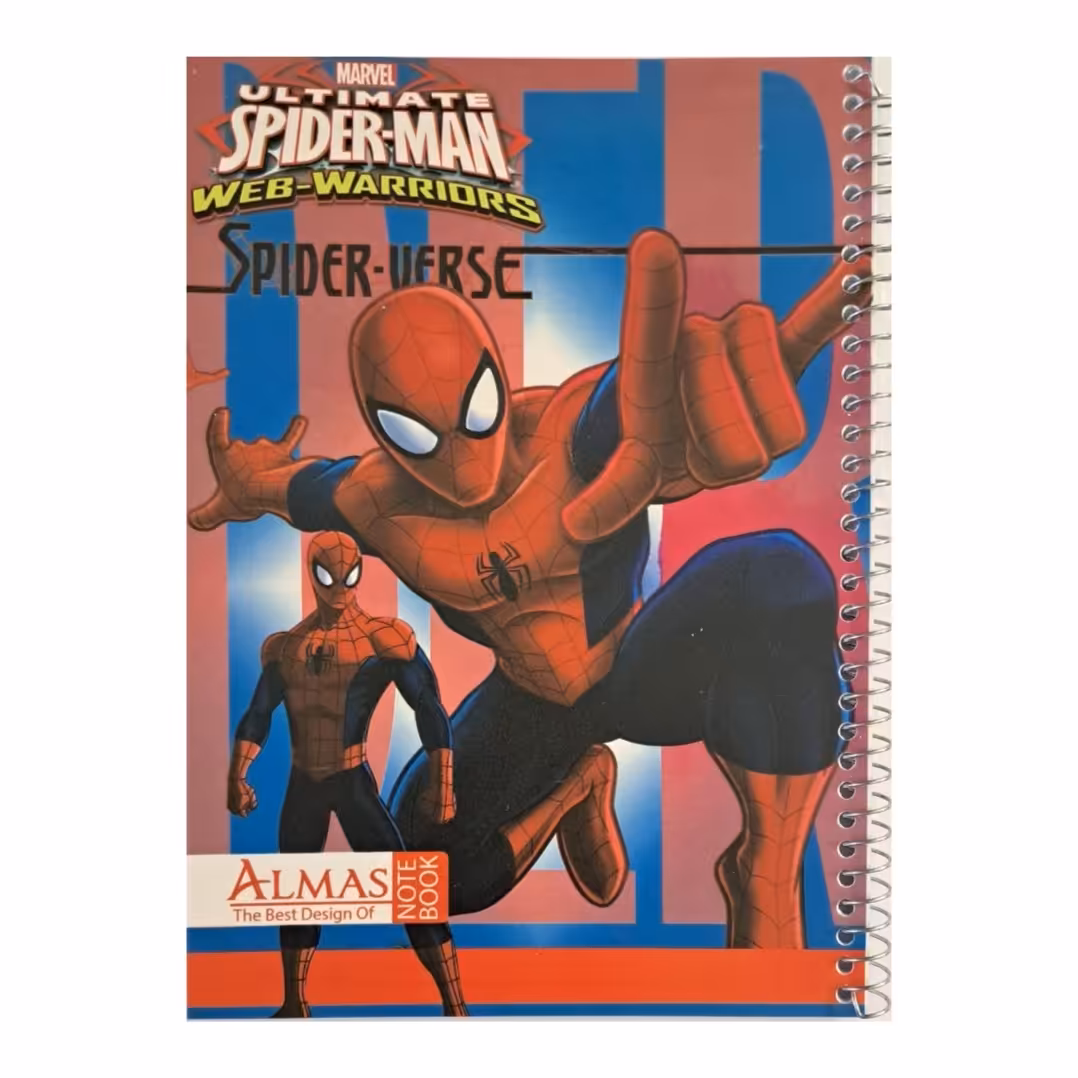 دفتر مشق 50 برگ سیمی اسپایدر من