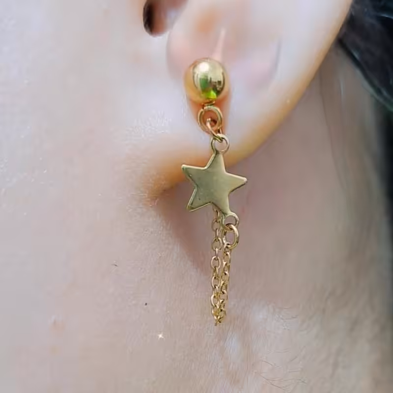 گوشواره میخی ستاره