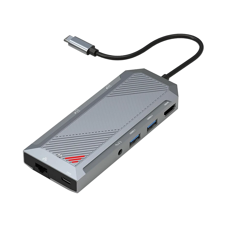 هاب 9 پورت USB ردراگون Redragon UCA-9 | فروشگاه گیمینگ تکاف